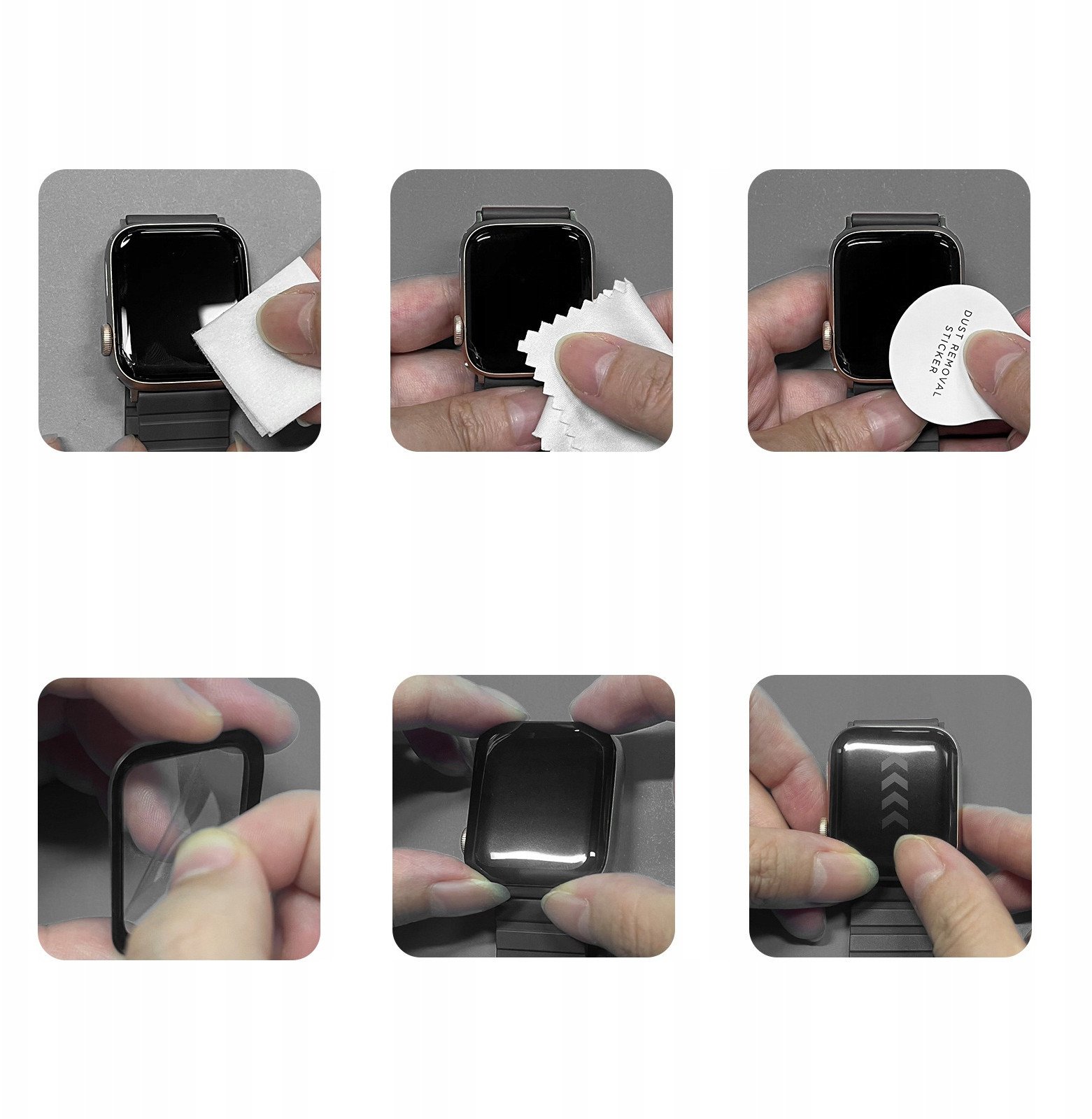 Xham mbrojtës Tech-Protect Glass Flex+, 2 copë, për Garmin Venu 4 41mm, i zi