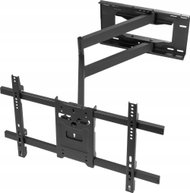 Mbajtëse muri për TV Maclean MC-985, VESA 600x400, 37-70", 45kg, e zezë