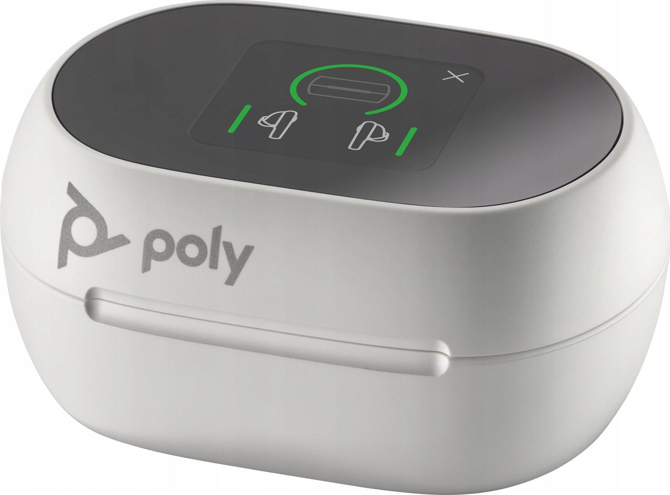 Bluetooth слушалки Poly Voyager Free 60+ UC, со ANC, со BT700 USB A, бели