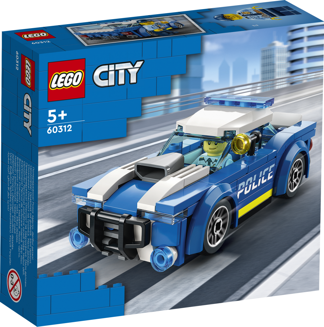 Lodër LEGO City Police Car 60312, makinë policie, për fëmijë