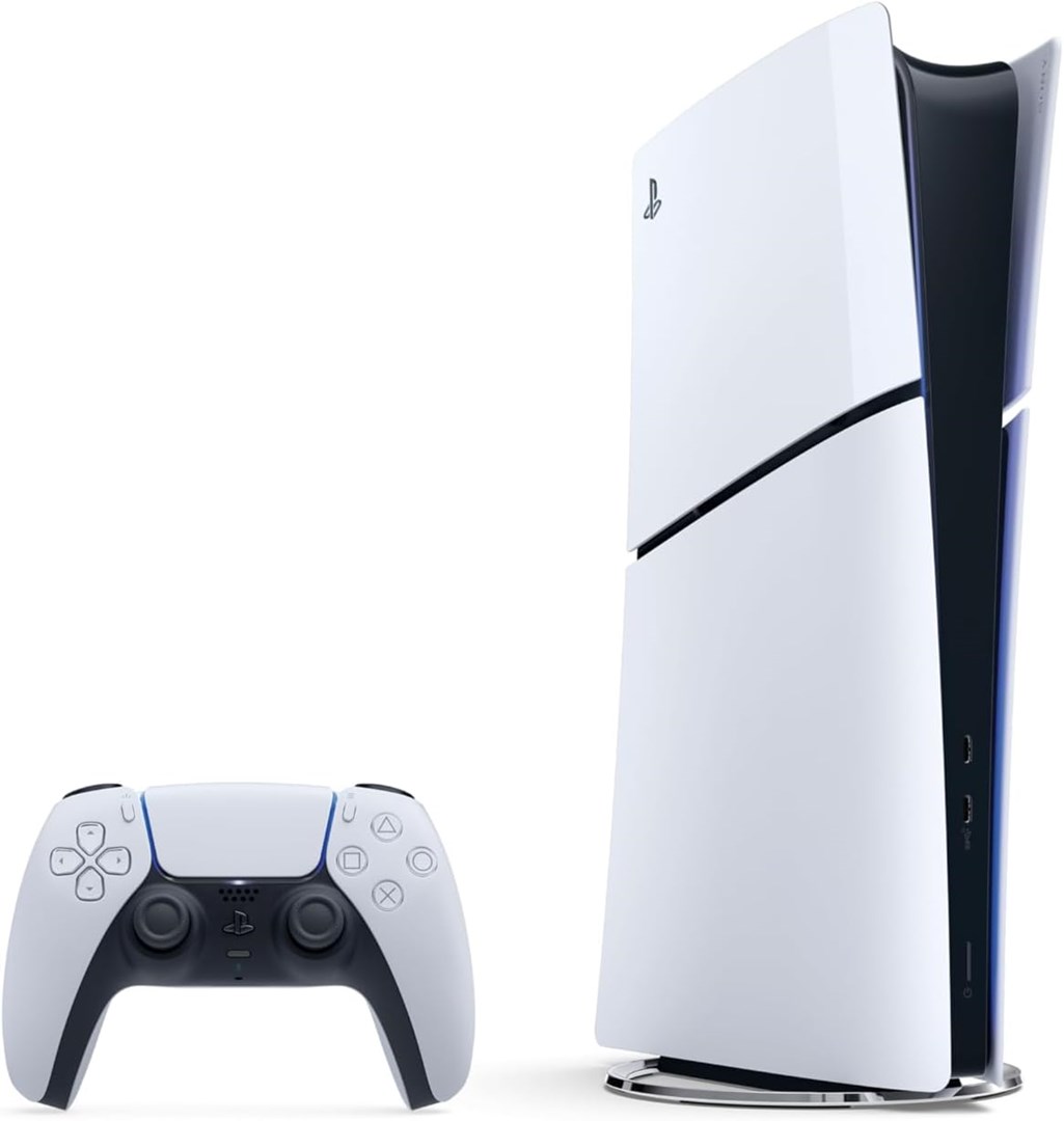 Konzolë Sony PlayStation 5 Digital Slim Edition 1TB SSD Wi-Fi, e zezë/ bardhë