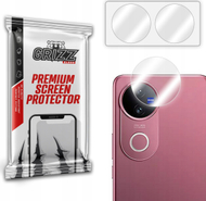Mbrojtës kamerë 2 copë Hybrid Glass për Vivo V50, transparent