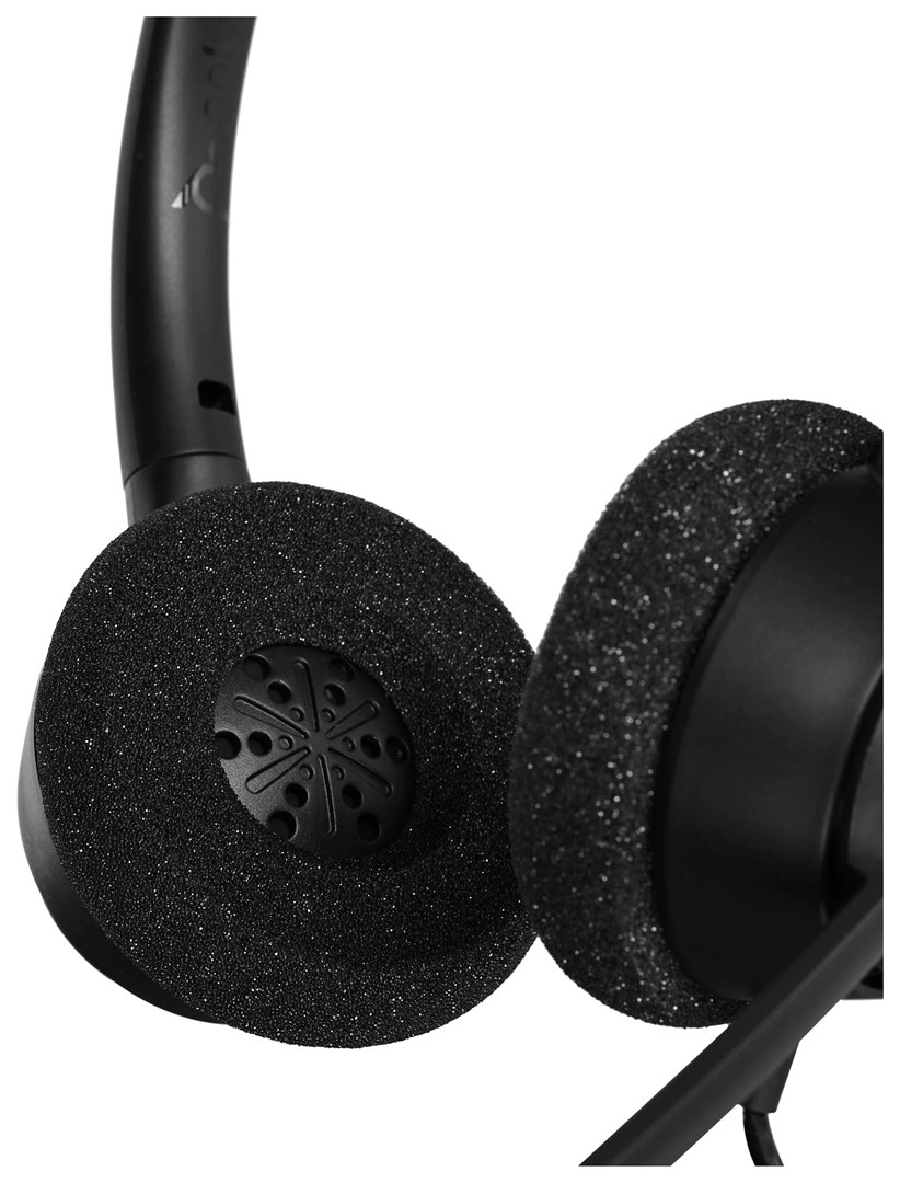 Kufje Poly EncorePro 320, me kabllo, të zeza