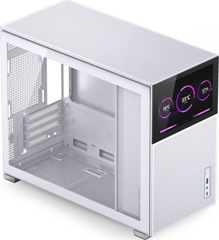 Kasë Jonsbo D31 Mesh Screen, e bardhë, Mini Tower