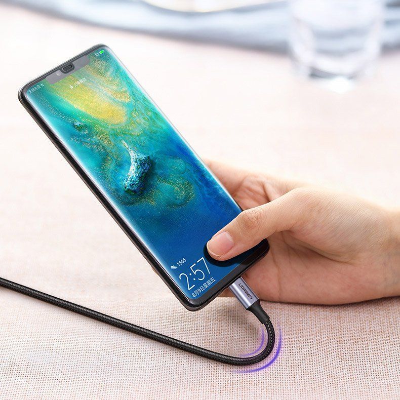 Kabllo Ugreen, USB C - USB C, 2 m, e hirtë