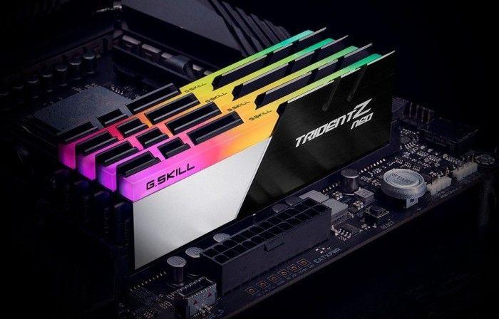 Memorie G.Skill Trident Z Neo, DDR4, 32 GB, 4000 MHz, CL18, F4-4000C18D-32GTZN