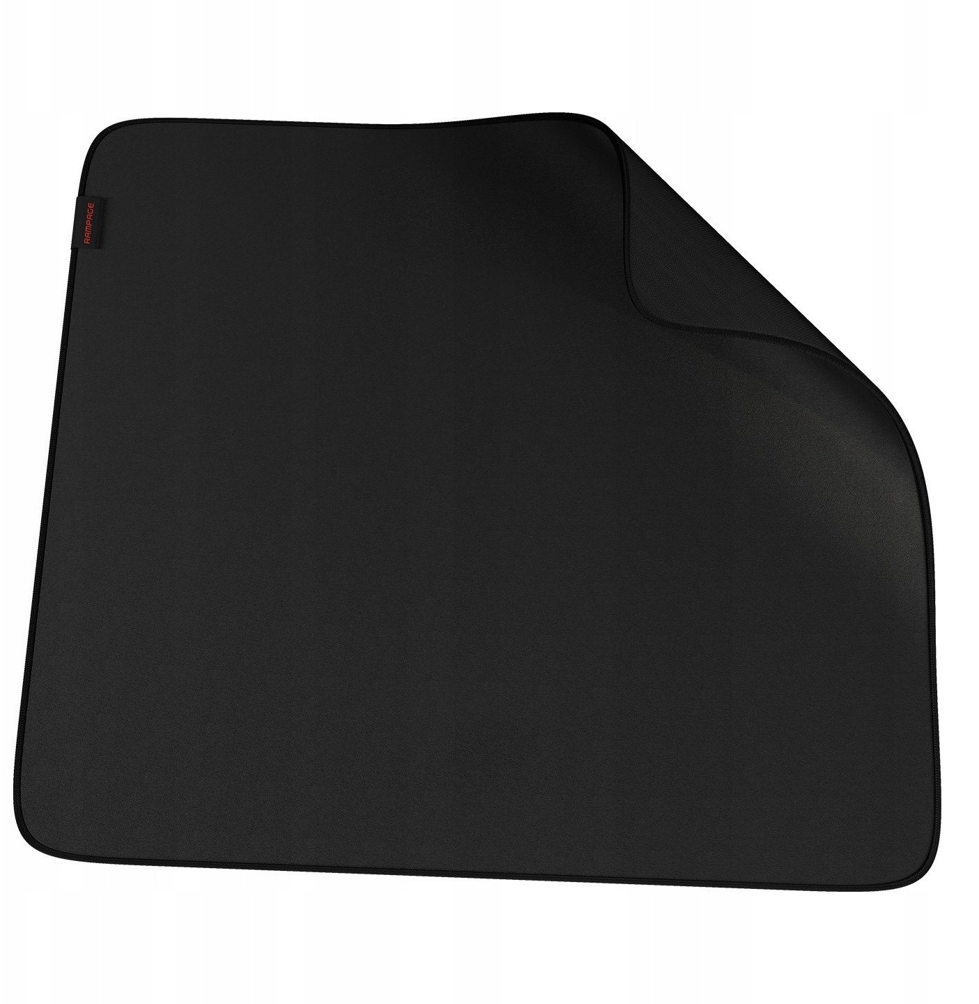 Подлога за глувче за гејминг Rampage Pulsar Pro L, 450x400x4mm, материјал жакард, црна