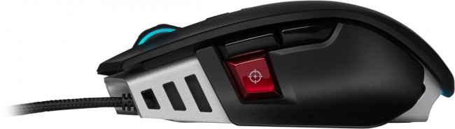 Гејминг глушец Corsair M65 RGB Elite, оптички 18000 DPI, USB, црн