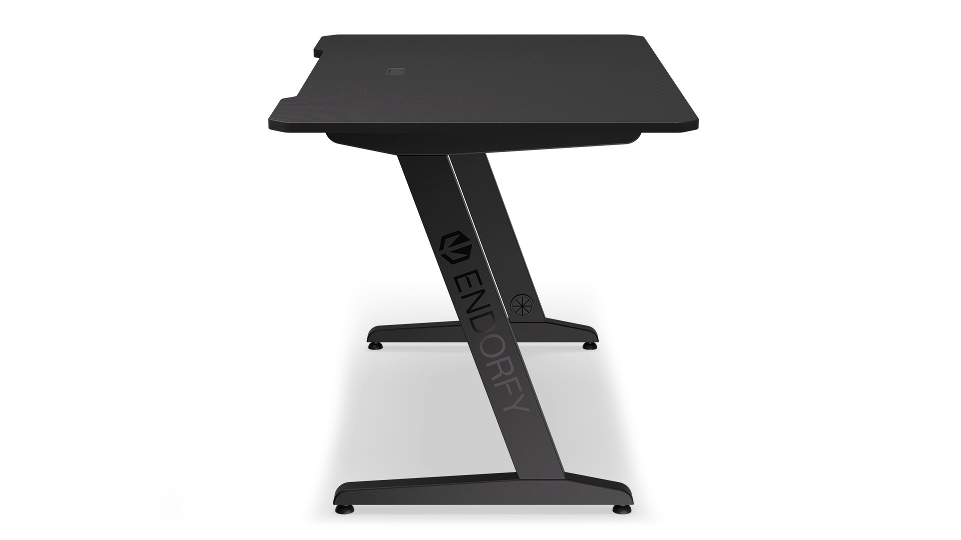 Tavolinë Endorfy Atlas S, 114 cm x 74 cm, e zezë