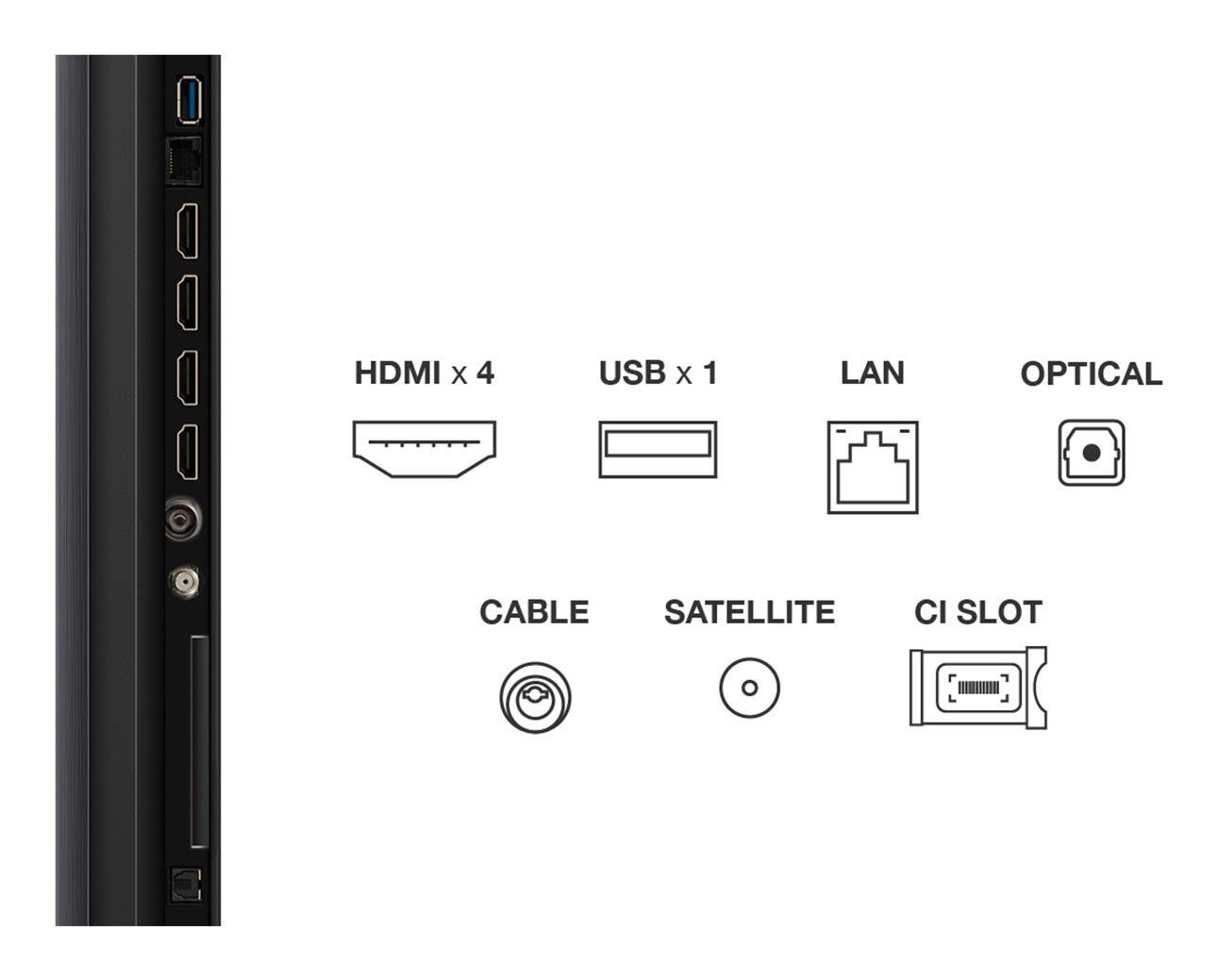 Televizor TCL C Series 55C69K, 55", MiniLED 4K, Google TV, gri metalik