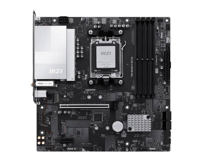 Pllake ame MSI PRO B840M-P WIFI6E - DDR5, AM5, mATX