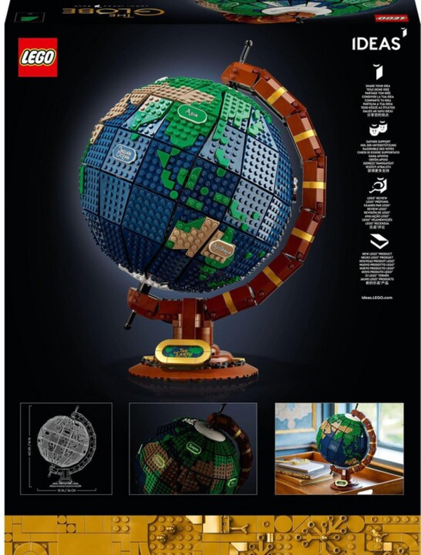 Set LEGO Ideas 21332 Globe, 2585 pjesë