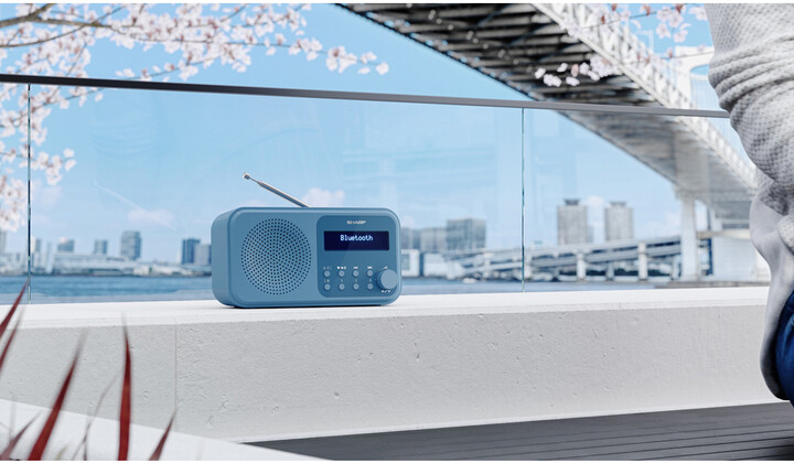 Radio Sharp DR-P420BL, e kaltër