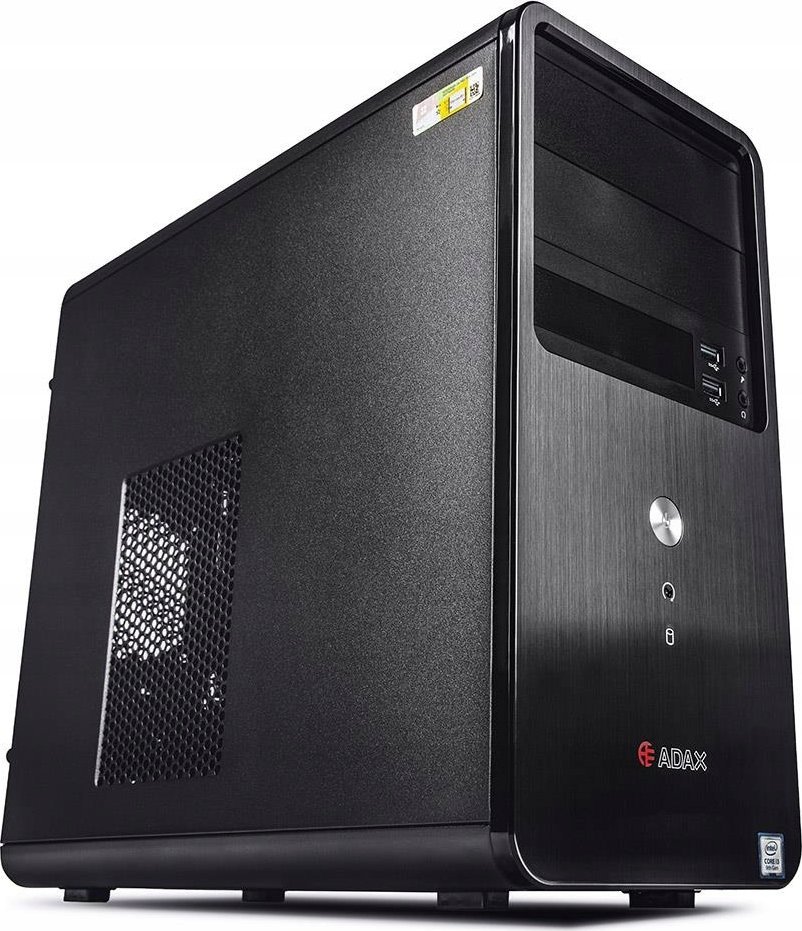 Kompjuter desktop Adax Libra WXPC12400, i5-12400, 8GB RAM, 500GB SSD, i zi