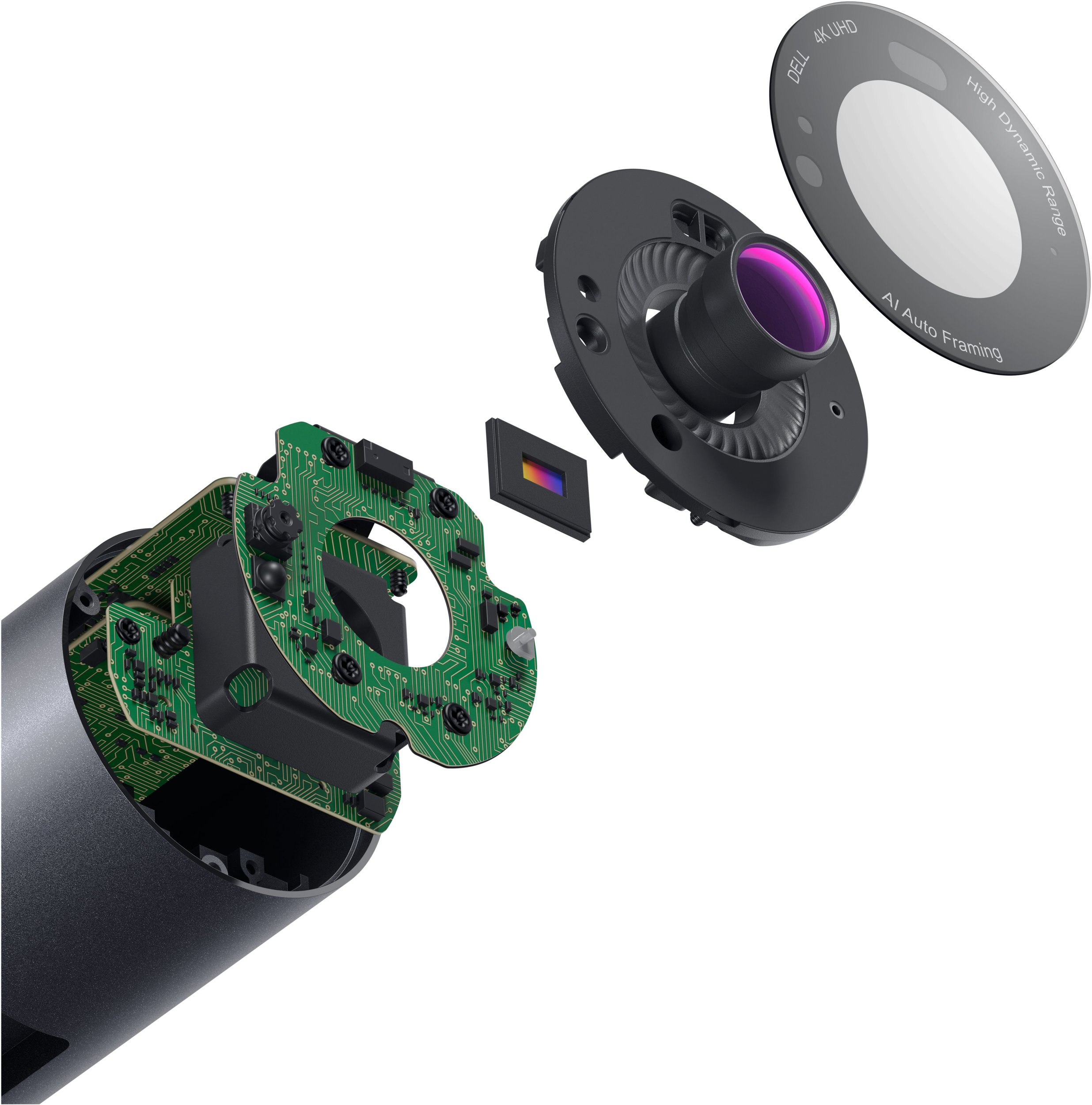 Webkamera Dell WB7022, 8.3MP, 4K, e zezë
