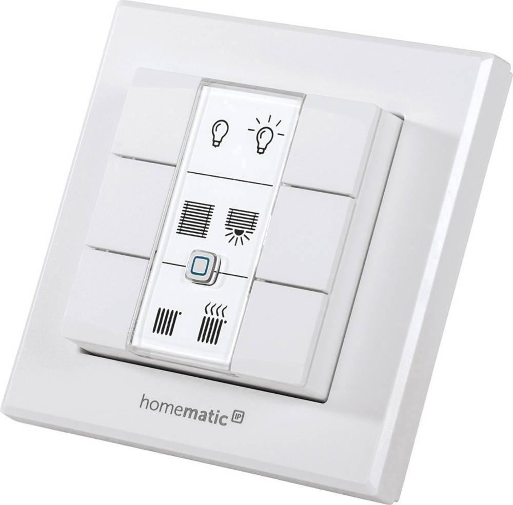Ndërprerës muri smart HomeMatic IP HMIP WRC6, 6 butona, i bardhë