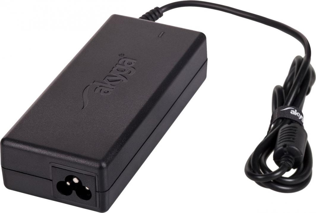 Karikues për laptop Akyga AK-ND-25, 65 W, 3 mm, 3.3 A, 19.5 V, i zi