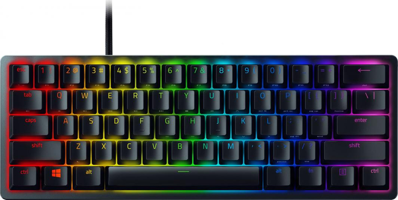 Tastierë Purple Switch Razer Huntsman Mini Purple Switch, USB, i zi