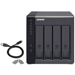 Kuti zgjeruese magazinimi QNAP TR-004, 4 slote HDD SSD 2.5 3.5", USB 3.2, e zezë