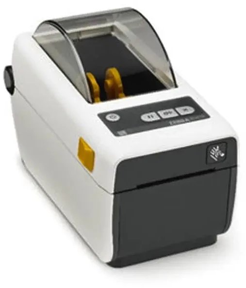 Printer etiketa Zebra ZD410, 2" Direct Thermal, 300DPI, i bardhë