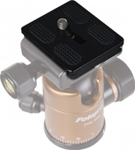 Platë quick release Rollei QAL-50, alumini, universale, e zezë