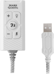 Karta zanore Mars Gaming MSC2W, 7.1, USB, e bardhë