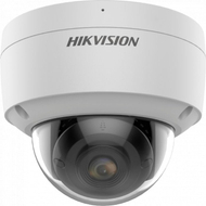 Kуполна камера Hikvision DS-2CD2147G2-LSU, 4MP, ColorVu, бела