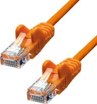 Kabllo rrjeti ProXtend CAT5e U/UTP, RJ-45, 30cm, portokalli