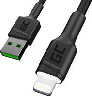 Kabllo USB Green Cell GCRay USB-Lighting 200cm, dritë e pasme LED