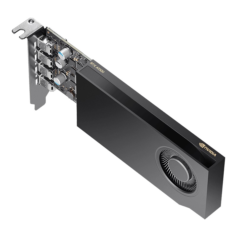 Kartë grafike PNY RTX A1000, 8GB GDDR6, 50W, e zezë