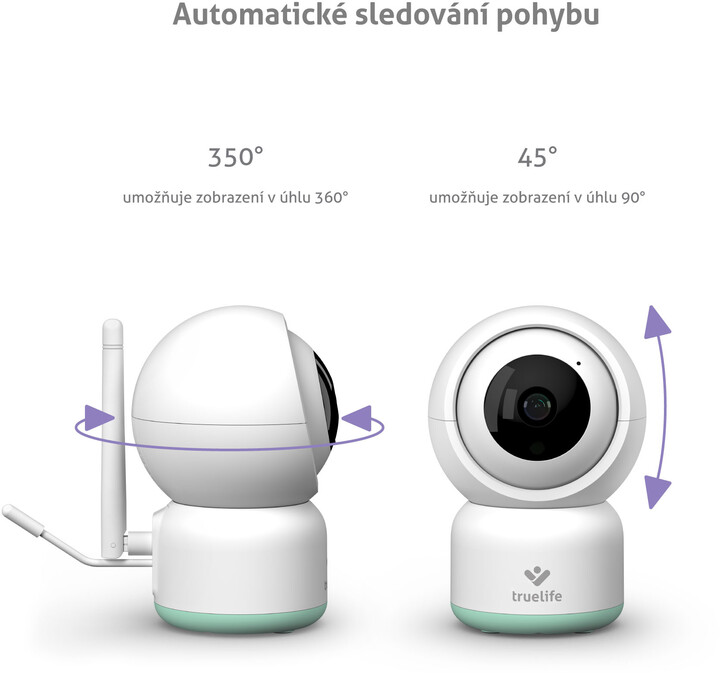 [OUTLET] Kamerë për bebe TrueLife NannyCam R3 Smart, e bardhë