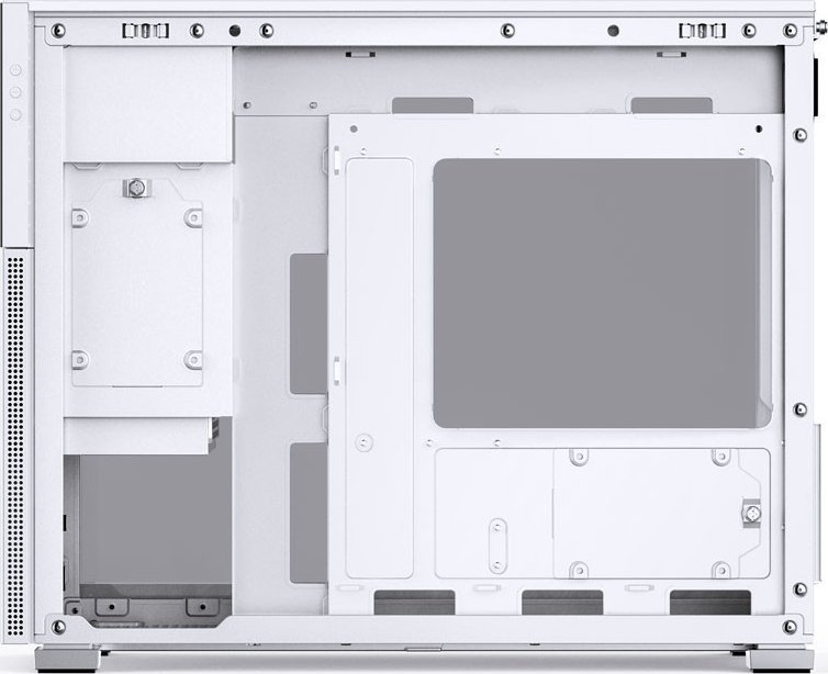 Kasë Jonsbo D31 Mesh Screen, e bardhë, Mini Tower