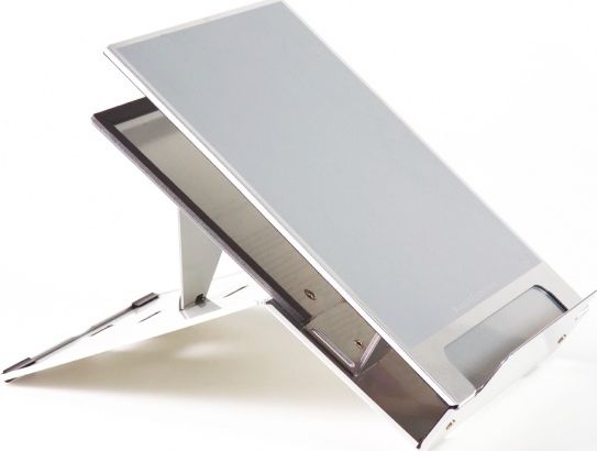 Mbajtëse laptopi BakkerElkhuizen Ergo-Q 260, e rregullueshme, alumini, argjendtë