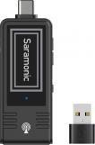 Sistem mikrofoni wireless Saramonic SR-WM2100 U2, dy lavalierë, USB-C, i zi