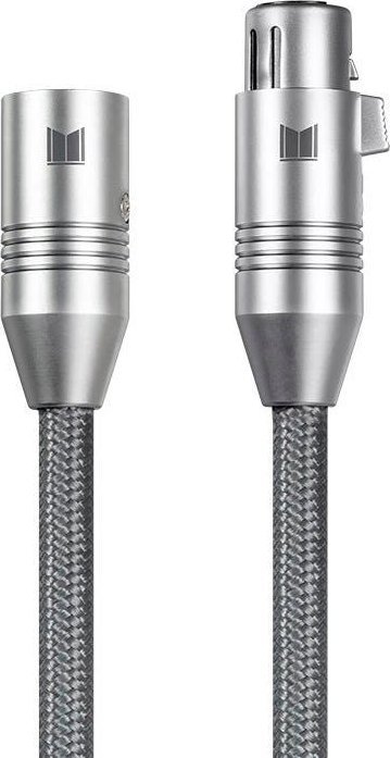 Kabllo audio XLR Monoprice Monolith, 1m, bakër pa oksigjen, lidhës me ar 24K