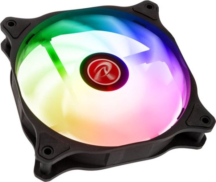 Ventilatorë kase Raijintek EOS 12 RBW ADD, 120mm, set 2 copë me hub dhe telekomandë, të zinj