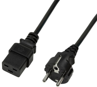 Kabllo rryme LogiLink CP152, CEE 7/7 në IEC C19, 1.8 m, e zezë