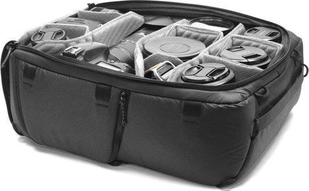 Kuti organizuese për kamera Peak Design Camera Cube Large, për pajisje fotografike, me ndarës fleksibël, e zezë