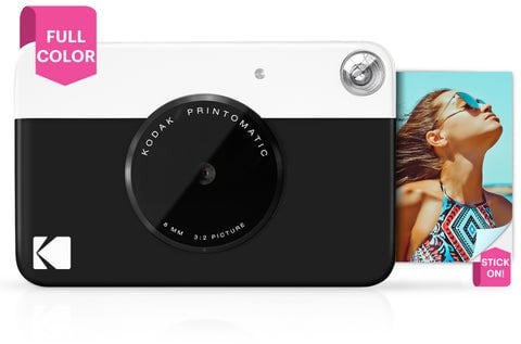 Aparat fotografik instant Kodak Printomatic, printim i menjëhershëm, i zi
