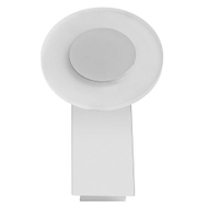 Llambë muri LED LEDVANCE SMART+ WiFi Orbis Wall Wave, IP44, 1 llambë, argjendtë dhe e bardhë