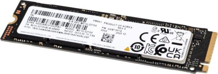 Dysk SSD Samsung PM9A1, 256GB, M.2 2280 PCI-E x4 Gen4 NVMe