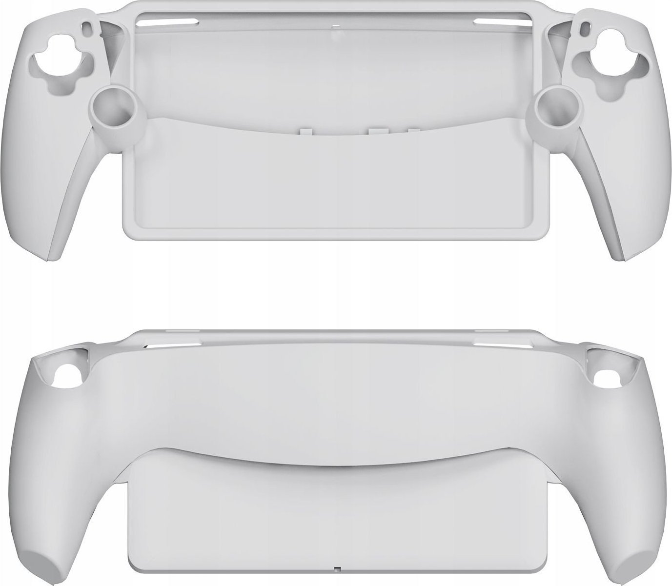 Mbulesë silikoni JYS P5183 për Sony PlayStation PS Portal, kapje antirrëshqitëse, e bardhë 2