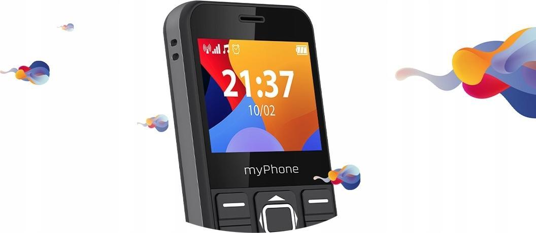 Telefoni mobil MyPhone Halo 3, ekran 2.3", bateri 1000mAh, i kuq e zi