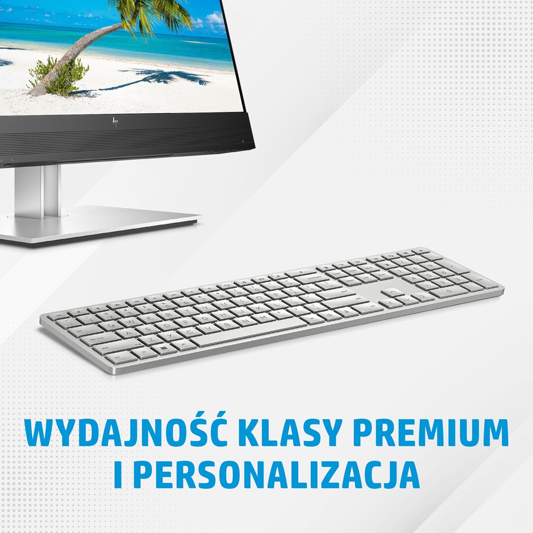 Tastierë HP 970, Bluetooth, e hirtë
