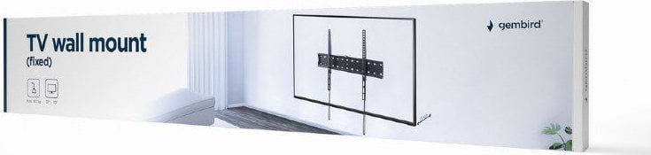 Gembird WM-70F-01 држач за телевизор на ѕид, 37-70", 40 kg, црна