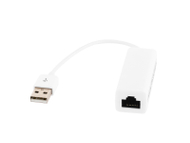 Adapter rrjeti USB në RJ45 Cabletech KOM0986, 10/100 Mb, i bardhë