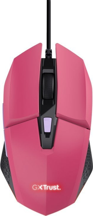 Maus gaming Trust GXT 109 Felox, 6400 DPI, 6 butona, rozë