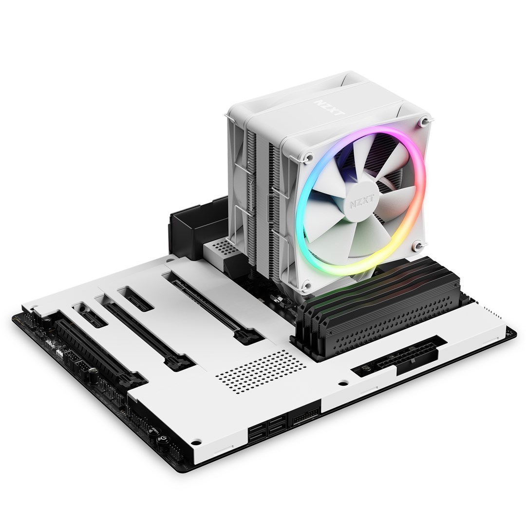 Ftohës CPU NZXT T120 RGB, 4 Heat Pipes, i bardhë