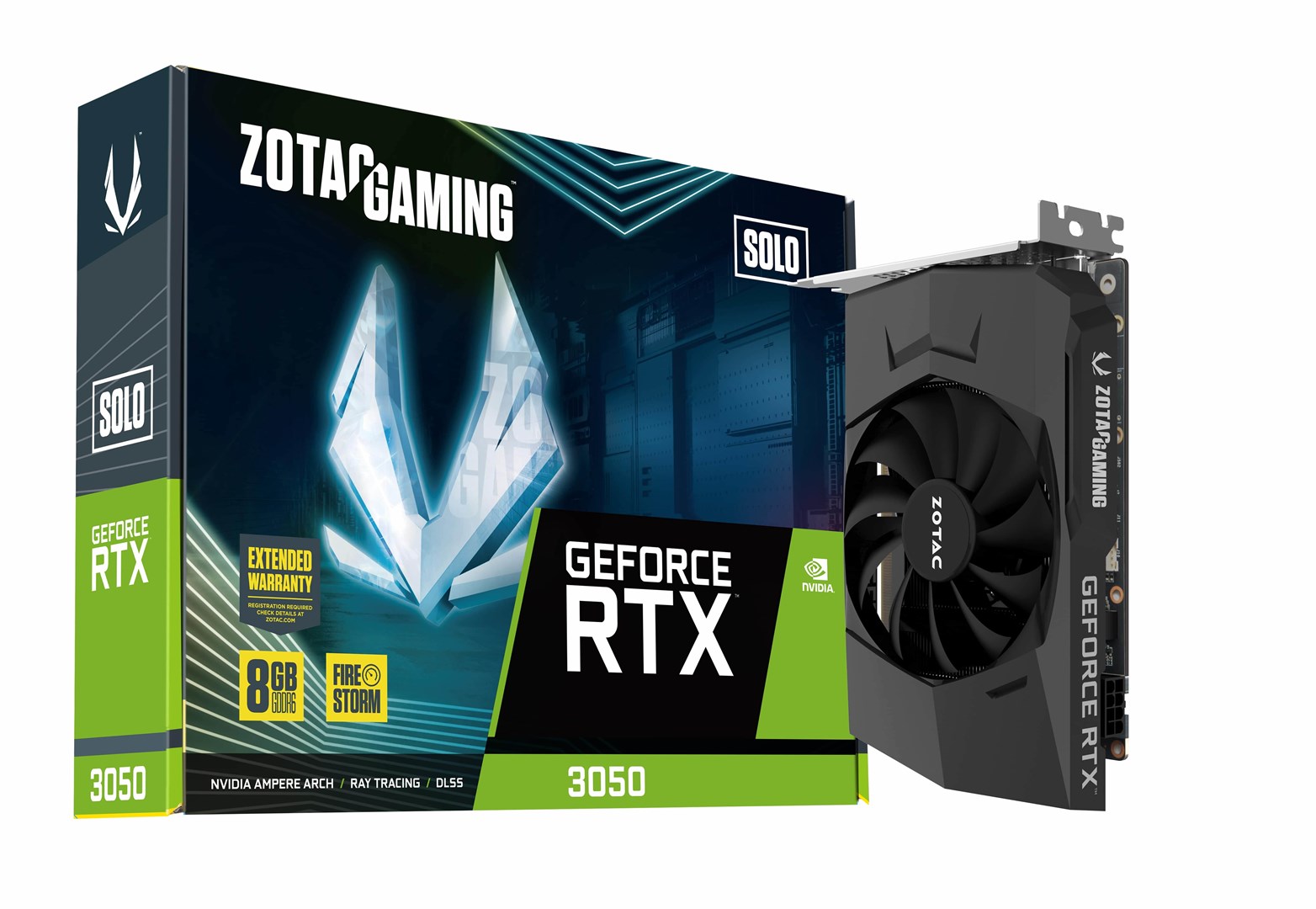 Графичка картичка Zotac Gaming NVIDIA GeForce RTX 3050, 8 GB GDDR6