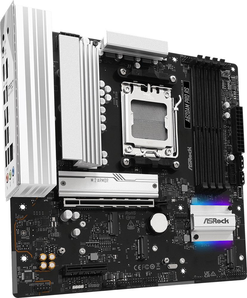Pllakë amë Asrock A620AM Pro RS, AMD A620, Socket AM5, Micro ATX